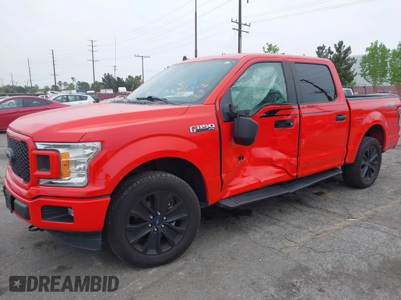 2020 Ford F-150 XL with VIN 1FTEW1EP1LFC56374, listed as a IAAI auction lot 42052603 with 46,530 mi miles. Bid and sale history available at carsss.com. Image 6.
