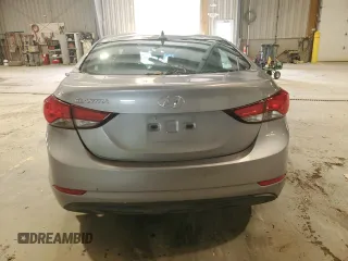 2015 Hyundai Elantra SE with VIN 5NPDH4AEXFH638165, listed as a Copart auction lot 55434945 with 46,740 mi miles and Salvage Title. Bid and sale history available at DreamBid. Image 6.