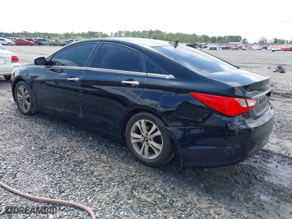 2013 Hyundai Sonata SE with VIN 5NPEC4AC6DH685157, listed as a IAAI auction lot 41936413 with 219,163 mi miles. Bid and sale history available at carsss.com. Image 3.