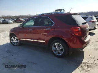 2015 Chevrolet Equinox LTZ with VIN 2GNFLDE35F6376485, listed as a Copart auction lot 84843844 with 80,530 mi miles and Salvage Title. Bid and sale history available at carsss.com. Image 2.