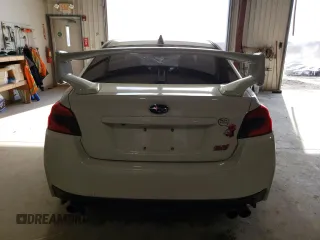2021 Subaru WRX STI with VIN JF1VA2E67M9806789, listed as a Copart auction lot 47670465 with 32,838 mi miles and Salvage Title. Bid and sale history available at carsss.com. Image 6.