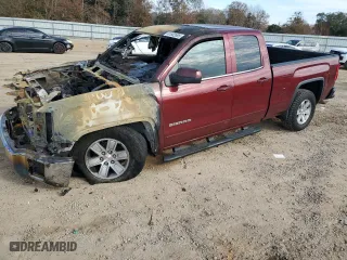 2014 GMC Sierra 1500 SLE with VIN 1GTR1UEH2EZ160359, listed as a Copart auction lot 41802695 with 0 mi miles and Salvage Title. Bid and sale history available at carsss.com. Image 1.