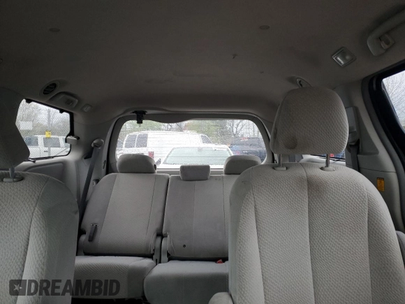 2011 Toyota Sienna LE with VIN 5TDJK3DC0BS006207, listed as a Copart auction lot 52957525 with 163,017 mi miles and Salvage Title. Bid and sale history available at carsss.com. Image 10.