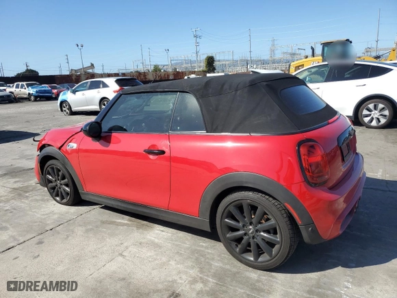 2019 MINI Convertible Cooper S with VIN WMWWG9C53K3E40071, listed as a Copart auction lot 49553025 with 61,089 mi miles and Salvage Title. Bid and sale history available at carsss.com. Image 2.