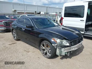 2012 Infiniti M with VIN JN1BY1AP3CM331741, listed as a IAAI auction lot 42192180 with 175,374 mi miles and . Bid and sale history available at DreamBid. Image 1.