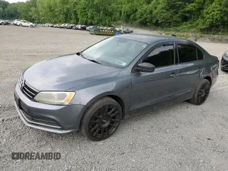 2015 Volkswagen Jetta S с VIN 3VW1K7AJ5FM250156, выставлен на аукционе Copart как лот 60281535 с пробегом 172 397 миль миль и Чистый • Clean title. История ставок и продаж доступна на DreamBid. Изображение 1.