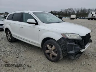 2015 Audi Q7 3.0T Premium with VIN WA1CGAFE2FD027665, listed as a Copart auction lot 44530395 with 74,431 mi miles and Salvage Title. Bid and sale history available at carsss.com. Image 4.