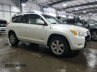 2007 Toyota RAV4 Limited with VIN JTMBK31V475024121, listed as a Copart auction lot 46586295 with 180,863 mi miles and Salvage Title. Bid and sale history available at carsss.com. Image 4.