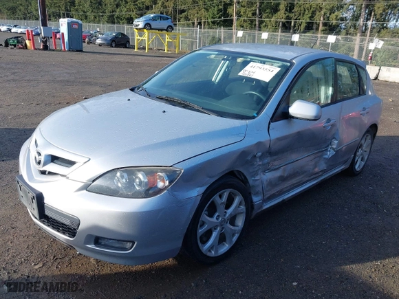 2008 Mazda Mazda3 s Sport with VIN JM1BK343081117298, listed as a IAAI auction lot 41793554 with 145,497 mi miles. Bid and sale history available at carsss.com. Image 17.