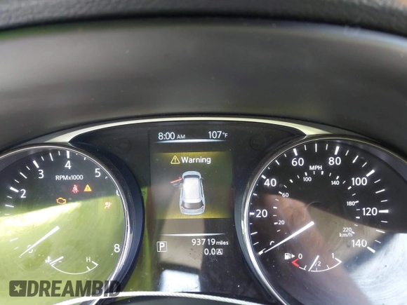 2016 Nissan Rogue SV z VIN KNMAT2MV8GP668191, wystawiony jako IAAI lot #42237376 z przebiegiem 93 719 mil mil oraz . Historia ofert i sprzedaży dostępna na DreamBid. Obrazek 7.