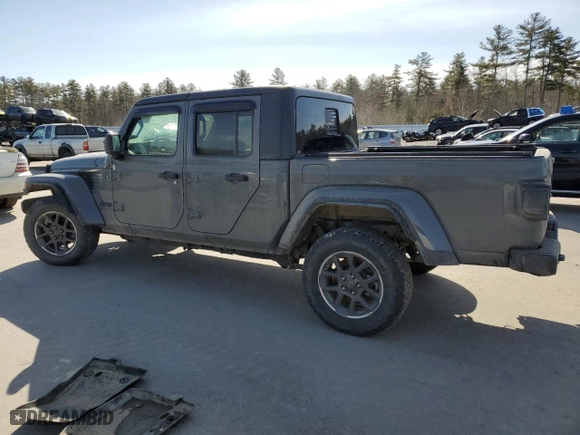 2020 Jeep Gladiator Altitude with VIN 1C6HJTAG6LL217169, listed as a Copart auction lot 47629145 with 43,475 mi miles and Salvage Title. Bid and sale history available at carsss.com. Image 2.