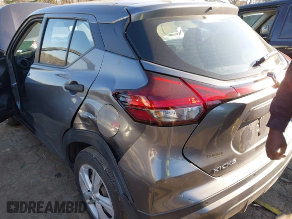 2022 Nissan Kicks S with VIN 3N1CP5BV2NL475905, listed as a IAAI auction lot 41779782 with 44,400 mi miles and . Bid and sale history available at DreamBid. Image 6.