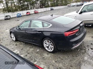 2021 Audi A5 Sportback Premium with VIN WAUABCF53MA039861, listed as a Copart auction lot 44006643 with 33,720 mi miles. Bid and sale history available at carsss.com. Image 2.