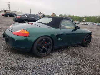 2002 Porsche Boxster S with VIN WP0CB29892U663753, listed as a Copart auction lot 55394025 with 62,241 mi miles and Salvage title. Bid and sale history available at DreamBid. Image 3.