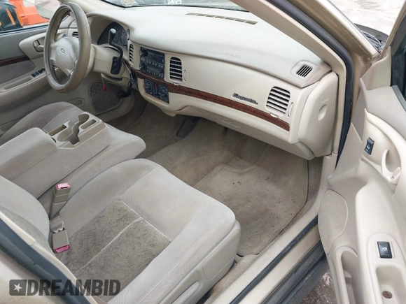 2004 Chevrolet Impala with VIN 2G1WF52E949131611, listed as a IAAI auction lot 41747570 with 293,426 mi miles and . Bid and sale history available at carsss.com. Image 5.