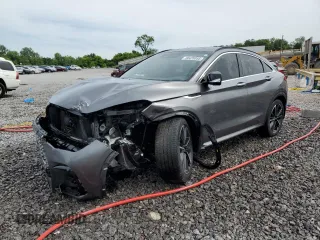 2022 Infiniti QX55 Essential z VIN 3PCAJ5K3XNF100766, wystawiony jako Copart lot #56420055 z przebiegiem 63 280 mil mil oraz Szkoda całkowita • Salvage title. Historia ofert i sprzedaży dostępna na DreamBid. Obrazek 1.