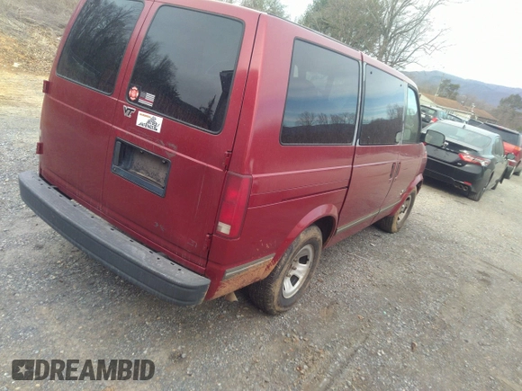 1997 Chevrolet Astro z VIN 1GNDM19WXVB135217, wystawiony jako IAAI lot #41753429 z przebiegiem 133 593 mil mil oraz . Historia ofert i sprzedaży dostępna na DreamBid. Obrazek 4.