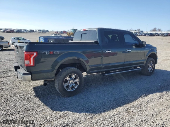 2015 Ford F-150 XLT w/HD Payload Pkg with VIN 1FTFW1EG9FFB76104, listed as a Copart auction lot 48481435 with 146,503 mi miles and Salvage Title. Bid and sale history available at carsss.com. Image 3.
