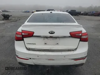 2014 Kia Cadenza Premium with VIN KNALN4D71E5160571, listed as a Copart auction lot 79524064 with 172,395 mi miles and Salvage Title. Bid and sale history available at carsss.com. Image 6.