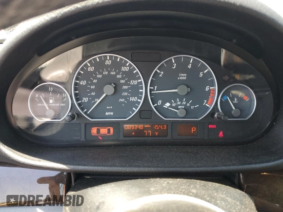 2003 BMW 3 Series 330Ci with VIN WBABS534X3JU97861, listed as a Copart auction lot 54409885 with 89,348 mi miles and Clean Title. Bid and sale history available at carsss.com. Image 9.