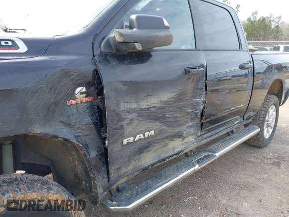 2021 Ram 2500 Big Horn with VIN 3C6UR5DL7MG695398, listed as a IAAI auction lot 41600978 with 48,792 mi miles. Bid and sale history available at carsss.com. Image 18.
