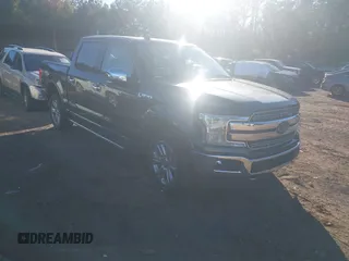 2019 Ford F-150 XL with VIN 1FTEW1E59KKE56049, listed as a IAAI auction lot 40929829 with 119,487 mi miles. Bid and sale history available at carsss.com. Image 1.