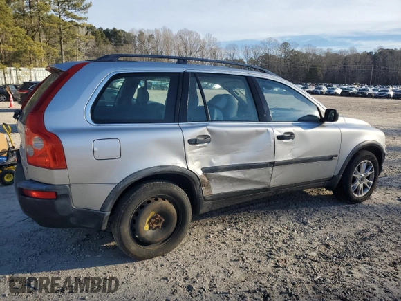 2004 Volvo XC90 with VIN YV1CZ59H241119123, listed as a Copart auction lot 43142425 with 181,516 mi miles and Salvage Title. Bid and sale history available at carsss.com. Image 3.