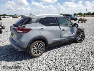 2022 Nissan Kicks SV with VIN 3N1CP5CV5NL518485, listed as a Copart auction lot 51410805 with 61,368 mi miles and Non Repairable. Bid and sale history available at carsss.com. Image 3.