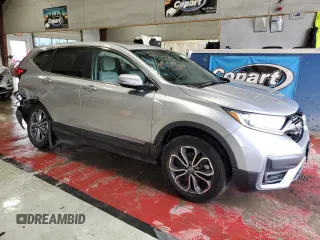 2022 Honda CR-V EX z VIN 2HKRW2H54NH618370, wystawiony jako Copart lot #55121265 z przebiegiem 97 231 mil mil oraz Szkoda całkowita • Salvage title. Historia ofert i sprzedaży dostępna na DreamBid. Obrazek 4.