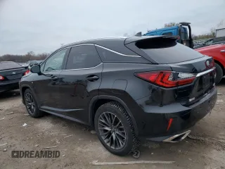 2018 Lexus RX with VIN 2T2BZMCA7JC145274, listed as a Copart auction lot 81988004 with 100,574 mi miles and Salvage Title. Bid and sale history available at carsss.com. Image 2.