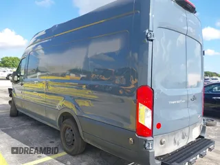 2021 Ford Transit Cargo with VIN 1FTBR3X89MKA54791, listed as a IAAI auction lot 42515449 with 57,847 mi miles and . Bid and sale history available at DreamBid. Image 3.
