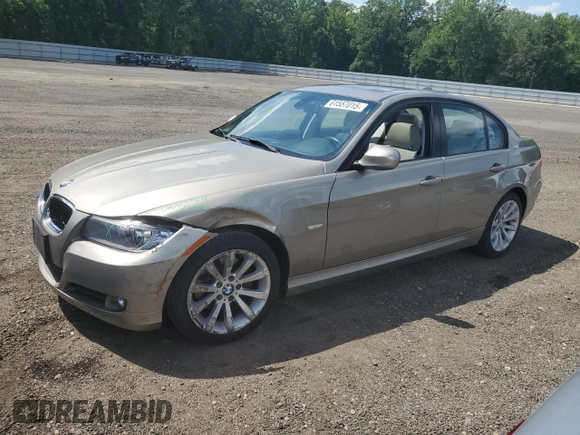 2011 BMW 3 Series 328i with VIN WBAPH5C55BA440544, listed as a Copart auction lot 61557015 with 135,252 mi miles and Salvage title. Bid and sale history available at DreamBid. Image 1.