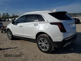 2023 Cadillac XT5 FWD Premium Luxury with VIN 1GYKNCRS7PZ150378, listed as a Copart auction lot 84757014 with 21,631 mi miles and Salvage Title. Bid and sale history available at carsss.com. Image 2.
