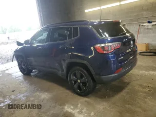 2020 Jeep Compass Latitude z VIN 3C4NJDBB9LT100551, wystawiony jako Copart lot #62601545 z przebiegiem 45 497 mil mil oraz Szkoda całkowita • Salvage title. Historia ofert i sprzedaży dostępna na DreamBid. Obrazek 2.