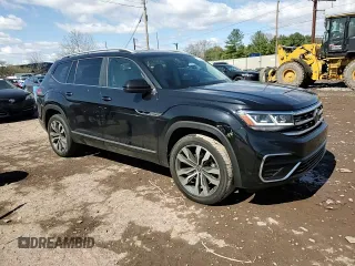 2021 Volkswagen Atlas SEL R-Line with VIN 1V2SR2CA3MC601341, listed as a Copart auction lot 52170625 with 98,828 mi miles and Salvage title. Bid and sale history available at DreamBid. Image 11.
