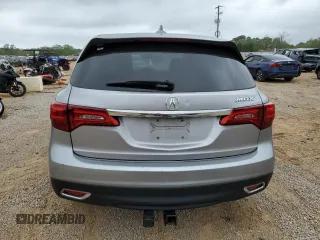 2016 Acura MDX w/Tech with VIN 5FRYD3H45GB015796, listed as a Copart auction lot 51220955 with 72,555 mi miles and Salvage Title. Bid and sale history available at carsss.com. Image 6.