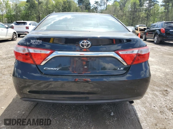 2016 Toyota Camry XLE with VIN 4T4BF1FK3GR576417, listed as a Copart auction lot 50408955 with 108,999 mi miles and Salvage Title. Bid and sale history available at carsss.com. Image 6.
