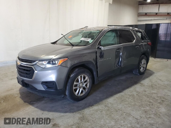 2020 Chevrolet Traverse LS with VIN 1GNERFKW6LJ177352, listed as a Copart auction lot 56414115 with 98,906 mi miles and Clean title. Bid and sale history available at DreamBid. Image 1.