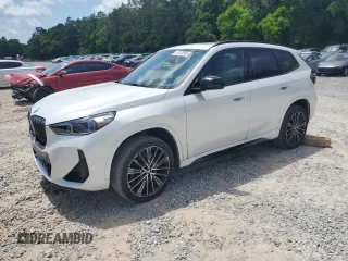 2023 BMW X1 xDrive28i with VIN WBX73EF01P5X64482, listed as a Copart auction lot 54122505 with 15,820 mi miles and Clean Title. Bid and sale history available at carsss.com. Image 1.