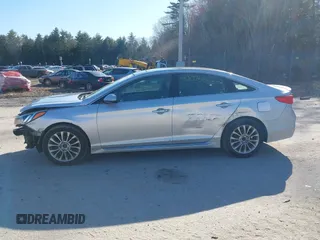 2015 Hyundai Sonata 2.4L Sport with VIN 5NPE34AF9FH041892, listed as a IAAI auction lot 42075563 with 153,024 mi miles. Bid and sale history available at carsss.com. Image 14.