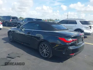 2023 BMW 4 Series 430i with VIN WBA23AT03PCL81706, listed as a IAAI auction lot 42534918 with 42,362 mi miles and . Bid and sale history available at DreamBid. Image 3.