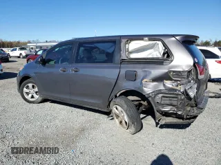 2011 Toyota Sienna with VIN 5TDZK3DC8BS120314, listed as a Copart auction lot 81939964 with 162,385 mi miles and Salvage Title. Bid and sale history available at carsss.com. Image 2.