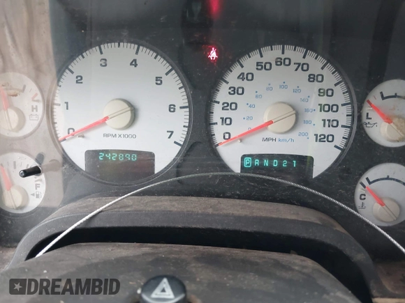 2002 Dodge 1500 with VIN 1D7HA18N32S620425, listed as a IAAI auction lot 42148959 with 263,500 mi miles and . Bid and sale history available at DreamBid. Image 7.