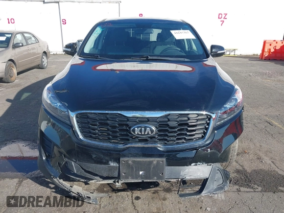 2019 Kia Sorento L with VIN 5XYPG4A36KG574285, listed as a IAAI auction lot 41647367 with 74,808 mi miles. Bid and sale history available at carsss.com. Image 12.
