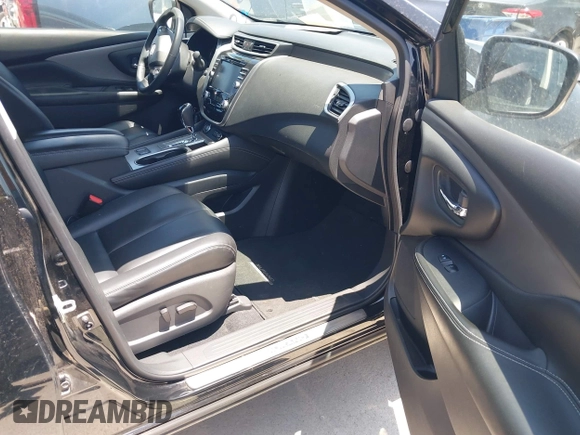 2023 Nissan Murano SV z VIN 5N1AZ2BJ4PC126846, wystawiony jako IAAI lot #42333749 z przebiegiem 65 242 mil mil oraz . Historia ofert i sprzedaży dostępna na DreamBid. Obrazek 5.