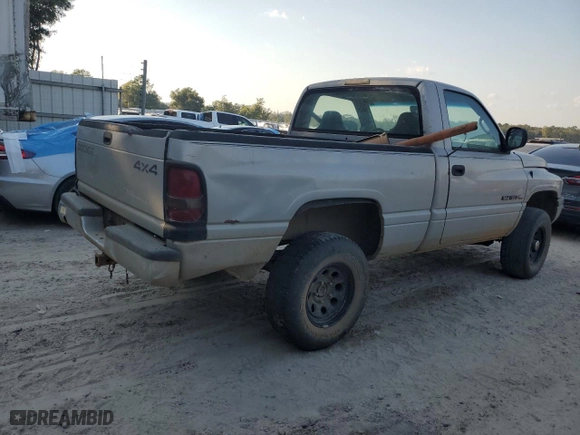 1998 Dodge Ram 1500 with VIN 1B7HF16Y2WS676306, listed as a Copart auction lot 75680954 with 0 mi miles and Salvage Title. Bid and sale history available at carsss.com. Image 3.