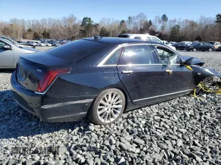 2017 Cadillac CT6 AWD with VIN 1G6KB5RS1HU202275, listed as a Copart auction lot 50122575 with 53,314 mi miles and Salvage title. Bid and sale history available at DreamBid. Image 3.