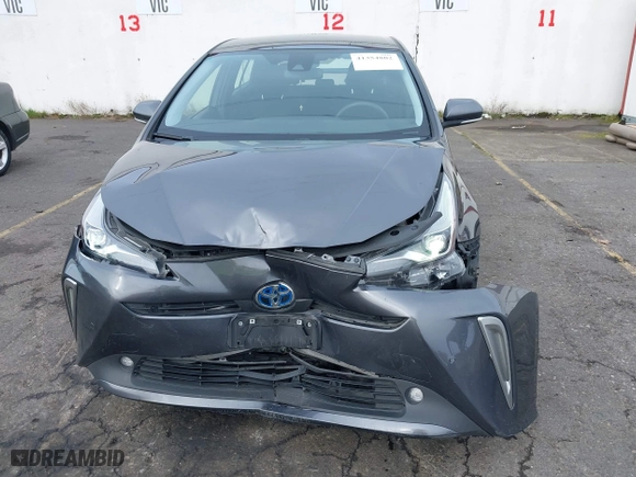 2022 Toyota Prius LE with VIN JTDL9MFU4N3037465, listed as a IAAI auction lot 41354802 with 45,674 mi miles. Bid and sale history available at carsss.com. Image 6.
