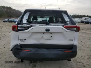 2019 Toyota RAV4 Hybrid XLE with VIN JTMRWRFV1KD004163, listed as a Copart auction lot 49701325 with 81,471 mi miles and Salvage Title. Bid and sale history available at carsss.com. Image 6.
