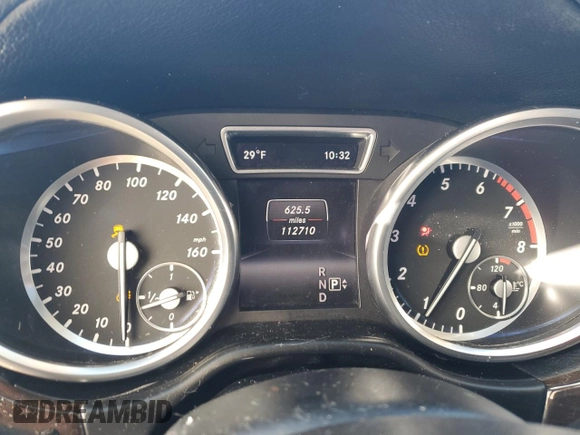 2015 Mercedes-Benz GL-Class GL 450 with VIN 4JGDF6EE3FA460095, listed as a Copart auction lot 80662313 with 112,710 mi miles. Bid and sale history available at carsss.com. Image 9.